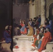 Jean Auguste Dominique Ingres Jesus among the Scribes (mk04) oil painting picture wholesale